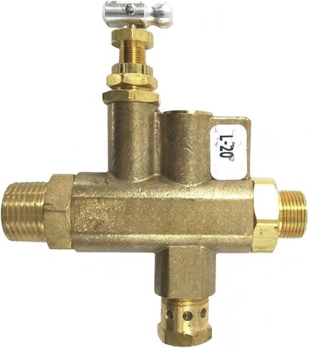 5140172-98 صمام التفريغ التجريبي لضاغط الهواء - لضواغط الهواء DXCMTB5590856 يستبدل VA704821TS - صمام التفريغ البديل لأنظمة الهواء المضغوط والهواء المضغوط -95/125 رطل لكل بوصة مربعة، 1/2 بوصة in Kuwait