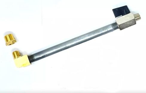 AIR COMPRESSOR TANK DRAIN EXTENSION KIT 1/4'' MPT X 6'' LONG VA005003AP in Kuwait