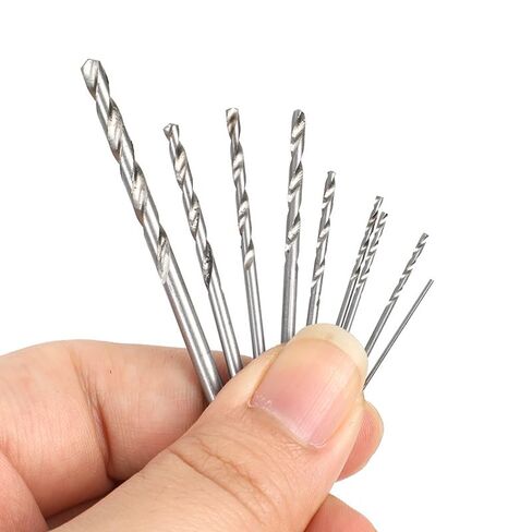 50 Piece Alloy Steel Twist Drill Bits Set High Efficiency Woodworking Drilling in Kuwait