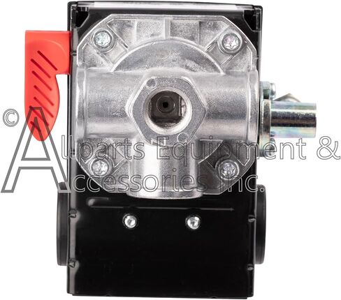 Z-D21136 مفتاح ضغط 4 منافذ 140-175 رطل لكل بوصة مربعة ثنائي القطب 120-240 فولت متوافق مع وحدات ضاغط الهواء بكابل Craftsman وDeVilbiss وPorter in Kuwait
