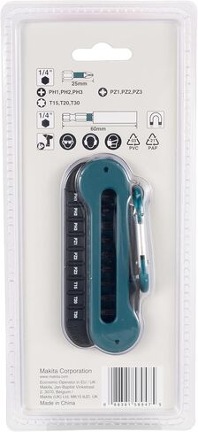 Makita E-12005 10 Piece 25mm Impact Black Bit Set in Kuwait