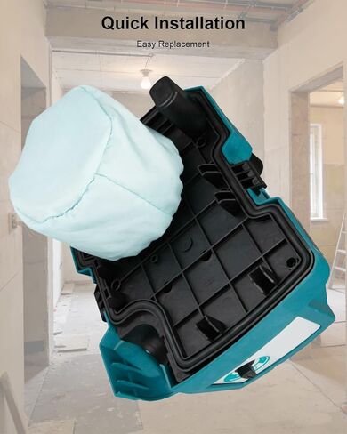 مجموعة مرشحات التفريغ مناسبة لماكيتا DVC750L DVC750A DCV11Z XCV11Z استبدال 199827-4 422449-8 162635-6، 2 × فلتر قماش، 4 × فلتر مخمد in Kuwait
