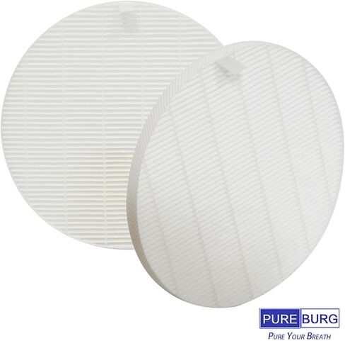 فلتر بديل PUREBURG متوافق مع مجمع غبار الأظافر Melodysusie HPro SProR، أبعاد 6 عبوات: 6.3 بوصة × 6.3 بوصة × 0.39 بوصة تنظيف الهواء لغبار الأظافر بكفاءة عالية in Kuwait