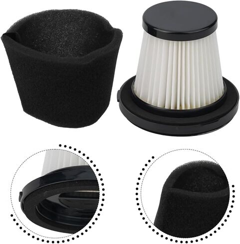 Washable Reusable Vacuum Filter for Morse for G10 Cordless Vacuum Cleaner, Improves Suction Efficiency, Easy Installation(1 PACK) in Kuwait