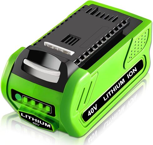 بطارية بديلة OHYES BAT 40 فولت متوافقة مع أدوات طاقة البطارية Greenworks 40 فولت 29252 20202 22262 25312 25322 20642 22272 27062 29462 أدوات (ليس للجيل 1) in Kuwait
