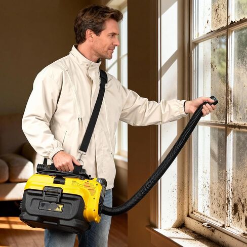 Universal Vacuum Shoulder Strap for Armor All/for Dewalt/for Shark, Adjustable Heavy Carrying Duty Strap for Wet Dry Vacuum, Hands Free Carrying Accessory for Car Detailing, Garage & Home Use in Kuwait