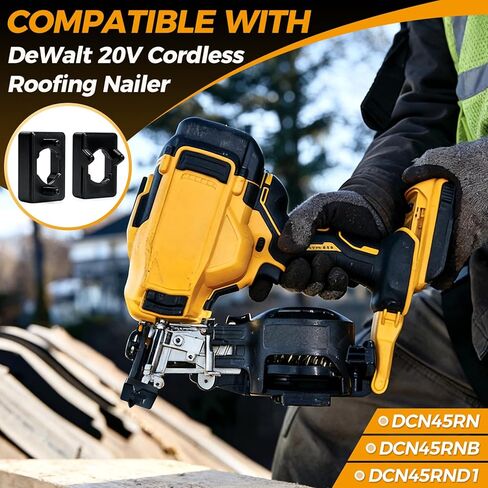 لمسدس مسامير السقف اللاسلكي DEWALT DCN45RN 20V، متوافق مع DCN45RNB وDCN45RND1، محول انحياز الفينيل المطور لعام 2026. in Kuwait