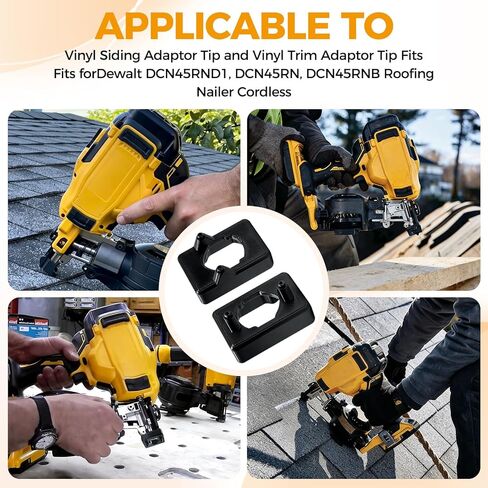 لمسدس مسامير السقف اللاسلكي DEWALT DCN45RN 20V، متوافق مع DCN45RNB وDCN45RND1، محول انحياز الفينيل المطور لعام 2026. in Kuwait