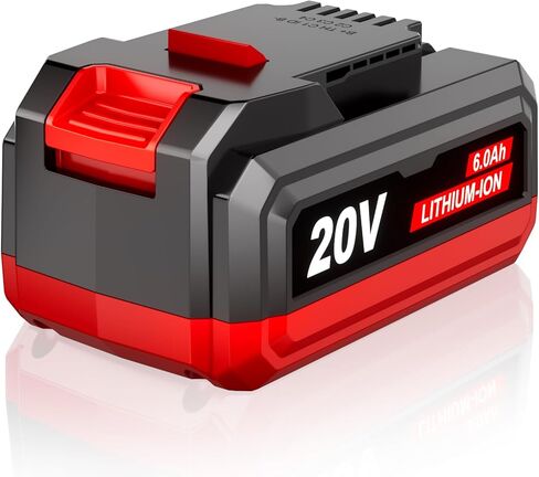 20V Replacement for Bauer 20V Battery 6.0 Ah 1701C-B 1702C-B 1907C-B 2108C-B 2109C-B, ‎20V MAX Lithium-Ion Battery Compatible with 20 Volt Cordless Power Tools, for Bauer Battery in Kuwait