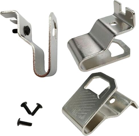 Replacement Belt Hook N597001 for Craftsman V20 Drill, Versatrack & Tradestack Compatible, Stainless Steel Tool Attachment, Power Drill Parts (3 Pack) in Kuwait