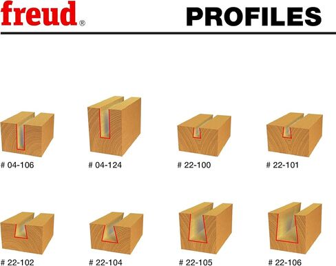 Freud 96-100: 8 Piece Bit Sets For Incra Jig¨ with 1/4" shank in Kuwait