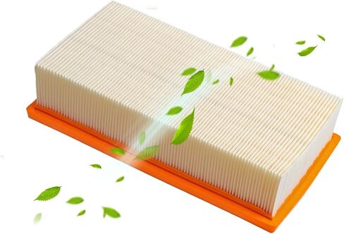 Flat HEPA Filter Replace VF130H Fit for Bosch Dust Extractors VAC090 & VAC140 Series, High-Efficiency Filter for Jobsite & Workshop, 1-Pack Only for Dry-Vacuuming Easy to Install in Kuwait