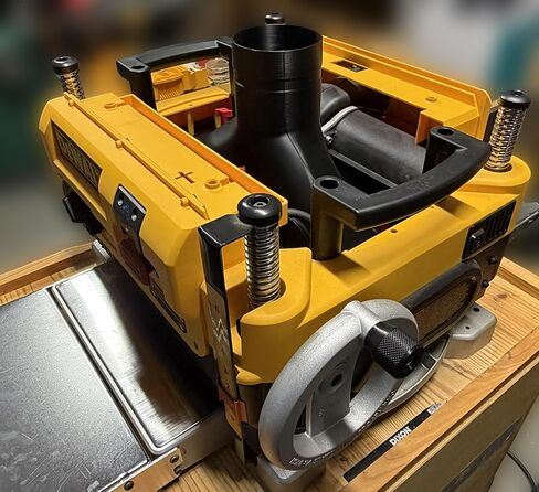 Improved Overhead Dust Port for DeWalt DW735 & DW735X - For 4" Dust Collection Hoses - Made in USA! in Kuwait