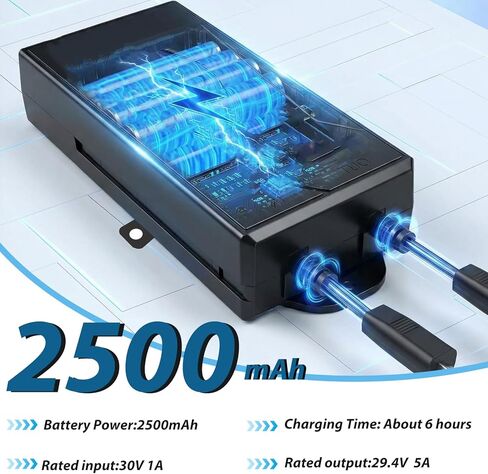 2 Pack Battery Pack for Reclining Furniture,Recliner Battery Packs Fits for 2 Pin, Universal Wireless Batteries for Reclining Furniture with Charger for Electric Recliner,Sofa,Couch,Lift Chair in Kuwait
