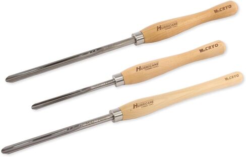 أدوات الخراطة للإعصار، سلسلة CryoCut، مجموعة قياس محور دوران M2 من ثلاث قطع (3/8 بوصة، 1/2 بوصة و5/8 بوصة) in Kuwait