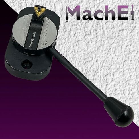 مرفق كرة مخرطة MachEl مع مقياس الحجم (قاعدة بيضاوية، لقمة واحدة، متوافقة مع Myford والأحجام المشابهة) in Kuwait