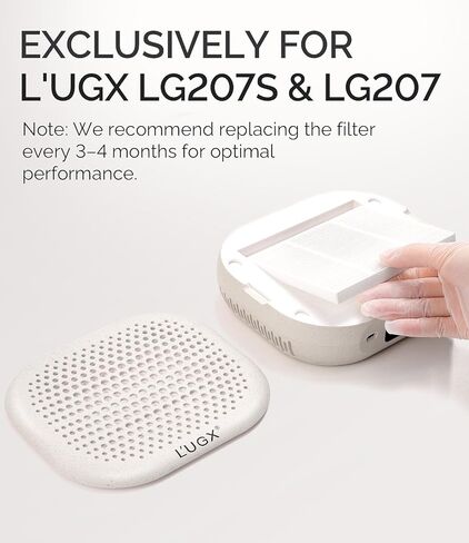 L'UGX Nail Dust Collector Filter for Professional Dust collector Nail Tech LG207 in Kuwait