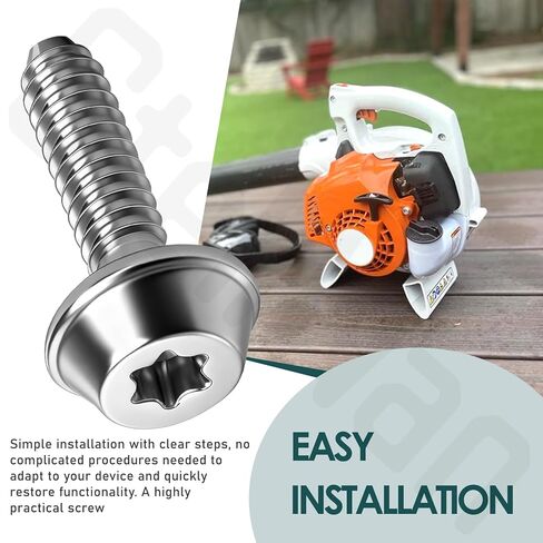 3 Pack 0000 951 1100 Recoil Pull Start Screw Compatible with St-ihl BG50, BG86, BG56, BG85, SH86, SH56, Replace 0000-951-1100, 00009511100 in Kuwait