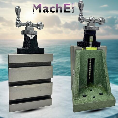 New MachEl Lathe Milling Vertical Slide 100 x 125 mm - Instant Precision Milling Solution for Your Lathe in Kuwait