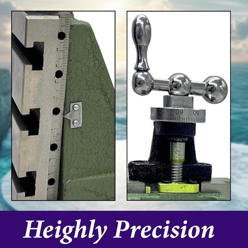 New MachEl Lathe Milling Vertical Slide 100 x 125 mm - Instant Precision Milling Solution for Your Lathe in Kuwait