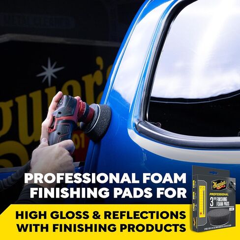 Meguiar's Professional 3" Finishing Foam Pad, 3pk, 14/CV in Kuwait