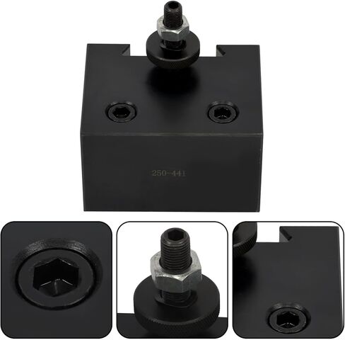 Findmall 1-1/4 بوصة حامل شريط مملة شديد التحمل طراز CA حامل أدوات التغيير السريع - طراز 41 لآلات المخرطة in Kuwait
