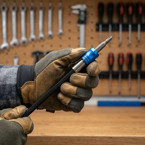 مجموعة تمديد لقمة المثقاب ذات التأثير، 4 قطع 1/4 بوصة حامل لقمة سداسية سريعة التحرير للسائق والمثقاب، 2-3/8 بوصة، 4 بوصة، 6 بوصة، 12 بوصة للمساحات الضيقة in Kuwait