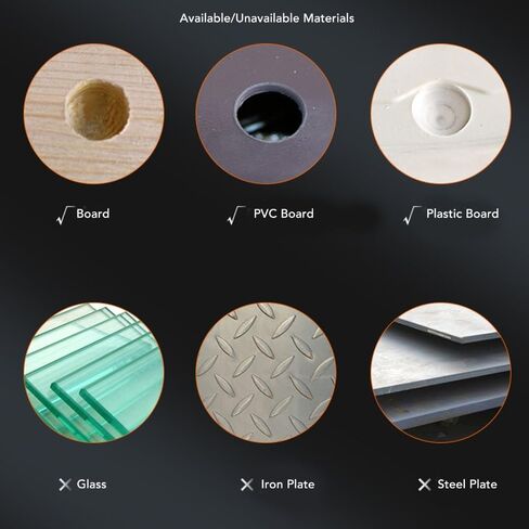 مجموعة لقم مثقاب HSS ملتوية مطلية بالتيتانيوم مكونة من 6 قطع مقاس 3-8 مم - ساق سداسية مسننة للقطع الجانبي للخشب والبلاستيك المعدني، أدوات شطب سريعة الكفاءة (ساق مستديرة) in Kuwait
