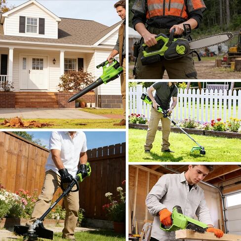 بطارية بديلة مطورة 60 فولت 5.0 أمبير في الساعة لأدوات Greenworks 60 فولت، تناسب LB60A03/LB60A02/LB60A00، متوافقة مع أدوات الطاقة 75+ 60 فولت (جزازة العشب/أدوات التشذيب/المنافخ) in Kuwait