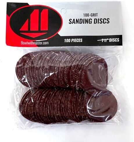 Master Sanding Disc 1.5inch for Bevel Sander - Pack of 100 100 Grit in Kuwait