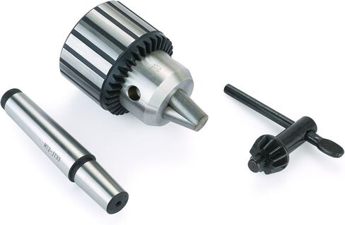 Woodriver Heavy Duty 1/2" Keyed Lathe Drill Chuck #2 Mt in Kuwait
