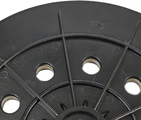9 Inch 215 mm 10-Hole Backup Pad for Drywall Sanders with 6 mm Thread – ABS & Soft Foam Sanding Disc for Dustless and Porta Cable Sanders in Kuwait