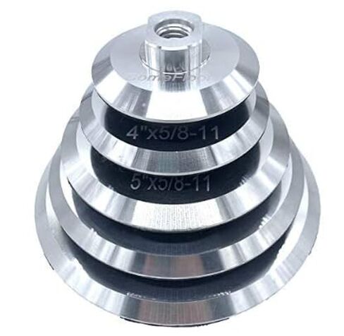 Aluminum Backer Pad Hook and Loop Backing Pad with 5/8"-11 Thread (7") 2pcs in Kuwait