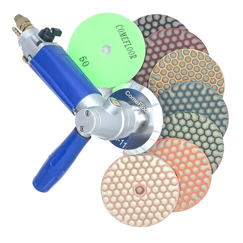 Aluminum Backer Pad Hook and Loop Backing Pad with 5/8"-11 Thread (7") 2pcs in Kuwait