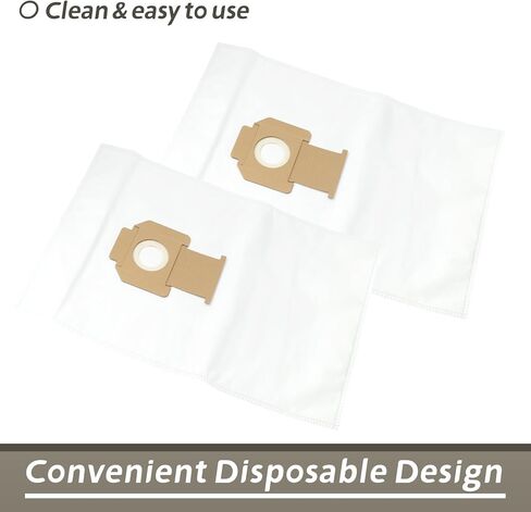 10 Pack DWV9402 Fleece Shop Vacuum Bags Compatible with Dewalt DWV010 DWV012 DWV015 DCV585 8 &10 Gallon Dust Extractor, Vacuum Cleaner Dust Collector Bag Disposable in Kuwait