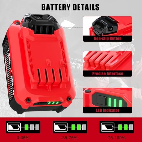 Upgraded 7000mAh V20 Replacement for Craftsman 20V Battery Lithium ion Compatible with CMCB205 CMCB204 CMCB206 CMCB202 CMCB201 CMCD700C1 CMCS500B 20 Volt Cordless Power Tools,2Packs in Saudi Arabia