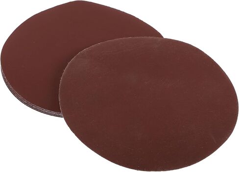 10 Pcs 6inch 1000 Grit Universal Sanding Discs - Round Hook and Loop Sandpaper - White Paper Red in Kuwait
