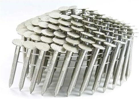 1 1/2" Ring 304SS Coil Roofing Nails 600ct in Kuwait