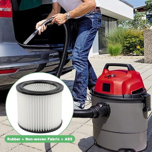 Shop Vac 90398 Cartridge Filter Replacement, For Type AA Wet/Dry Vacuums, Compatible with 9039800/9039833/118692(White,Size:/) in Kuwait