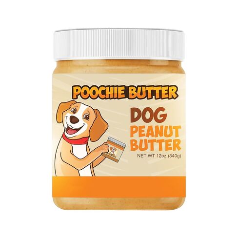 Dilly's 2 Packs All Natural Peanut Butter for Dogs Poochie Butter 12oz in Saudi Arabia