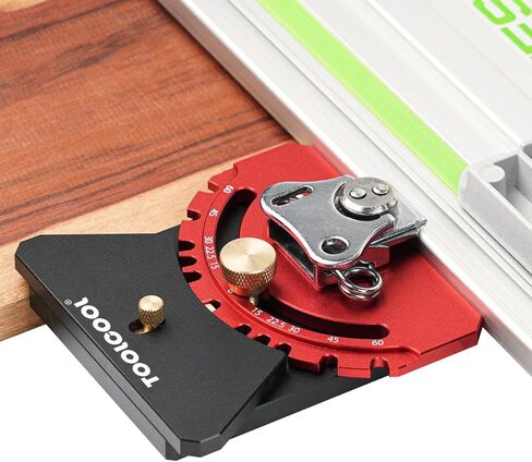 TOOLCOOL منشار المسار مربع دليل السكك الحديدية مربع 90 درجة إلى 15 درجة زاوية قابلة للتعديل منشار المسار الملحقات المتوافقة مع قضبان دليل Festool Makita Wen و Milwaukee in Kuwait