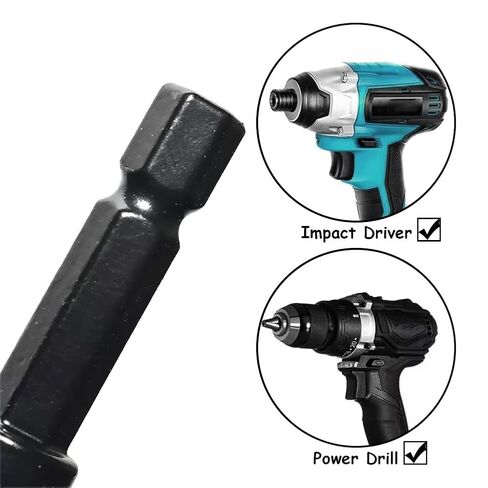 2Pcs 5 in 1 HVAC Repair Tool Set 1/4 Inch Hex Shank 1/4'' 3/8'' 1/2'' 5/8'' 3/4'' Copper Tube Expander for Air Conditioner Copper Pipe Swaging Flaring Tool in Kuwait