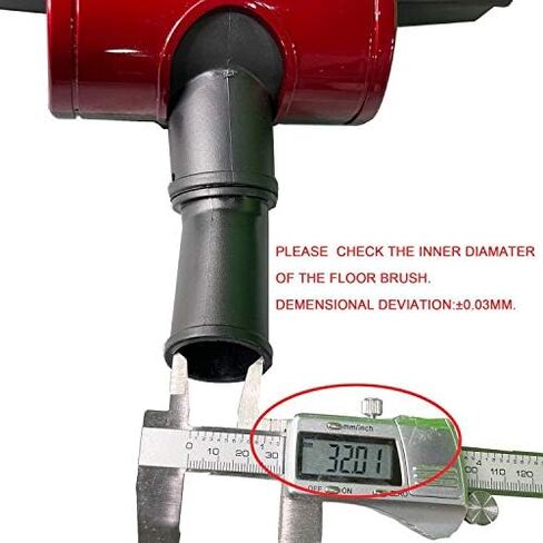 استبدال EZ SPARES للمكنسة الكهربائية، محول خرطوم، خرطوم 1 3/8 بوصة إلى 1 1/4 بوصة، يساعد القطر الداخلي للفرشاة 32 مم على ملاءمة أنبوب القطر الخارجي 35 مم، يرجى التحقق من القياس أولاً in Kuwait