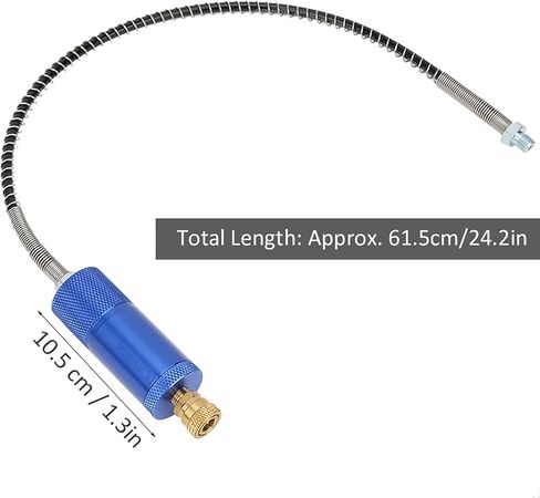 PCP ضاغط فاصل الزيت عن الماء، فلتر فاصل الماء الزيتي لمضخة هواء 30MPA 40MPA 4500psi مع خرطوم زنبركي موصل أنثى 8 مم in Kuwait
