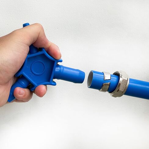 مجموعة أنابيب الهواء المضغوط مقاس 3/4 بوصة معرف × 100 قدم - الأنابيب فقط، تتضمن مشابك الأنبوب والمثبتات والأداة المائلة وقاطع الأنابيب (التركيب غير متضمن) in Kuwait
