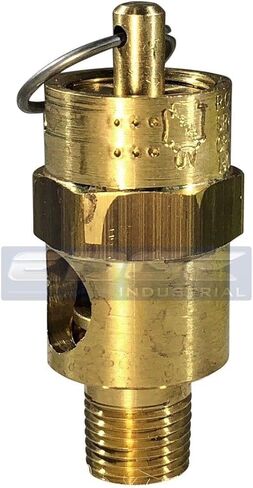 ARC-POWER 175 PSI صمام تخفيف أمان ضاغط الهواء، إيقاف التشغيل، خزان تصريف الهواء، 1/8 بوصة NPT in Kuwait