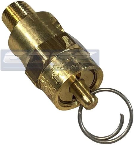 ARC-POWER 175 PSI صمام تخفيف أمان ضاغط الهواء، إيقاف التشغيل، خزان تصريف الهواء، 1/8 بوصة NPT in Kuwait
