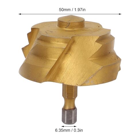 PPR Lifting Drill Bit Pipe Reaming Hole Opening Drill Bit Hex Shank Water Pipe Connection Tool 50mm in Kuwait