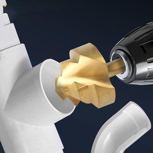 PPR Lifting Drill Bit Pipe Reaming Hole Opening Drill Bit Hex Shank Water Pipe Connection Tool 50mm in Kuwait