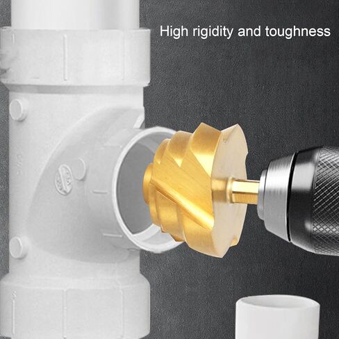PPR Lifting Drill Bit Pipe Reaming Hole Opening Drill Bit Hex Shank Water Pipe Connection Tool 50mm in Kuwait